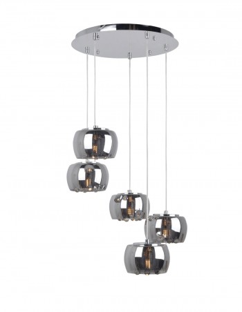 Lámparas de techo elegantes para espacios altos