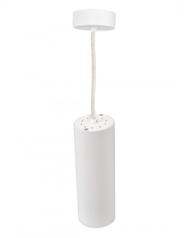 Lámparas colgantes cilíndricas con cable textil