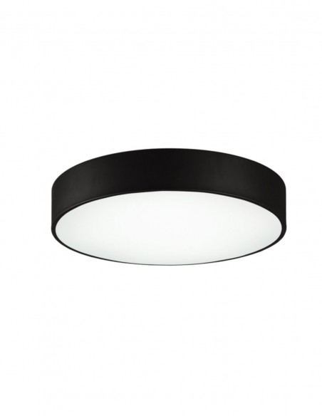 Plafón negro de led de 40CM de diámetro