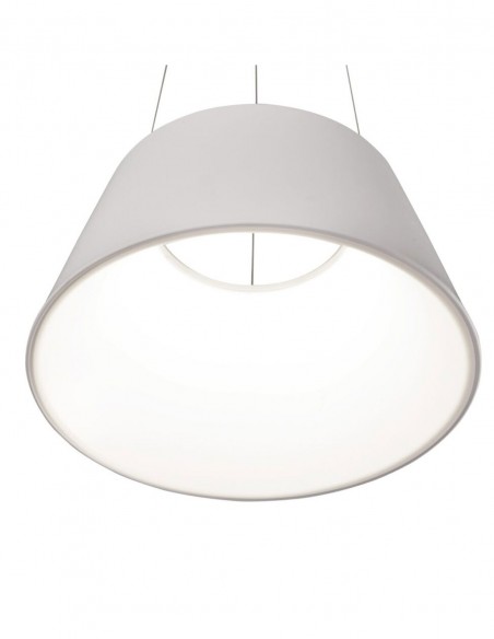 Lámpara de led colgante con tensores de acero