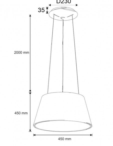 Lámparas de led regulables en altura