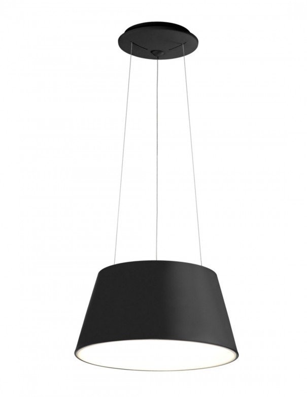 Oferta lámpara led con forma de campana negra