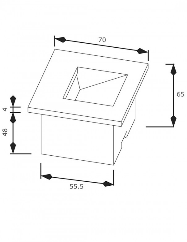 Bañadores de pared con IP65