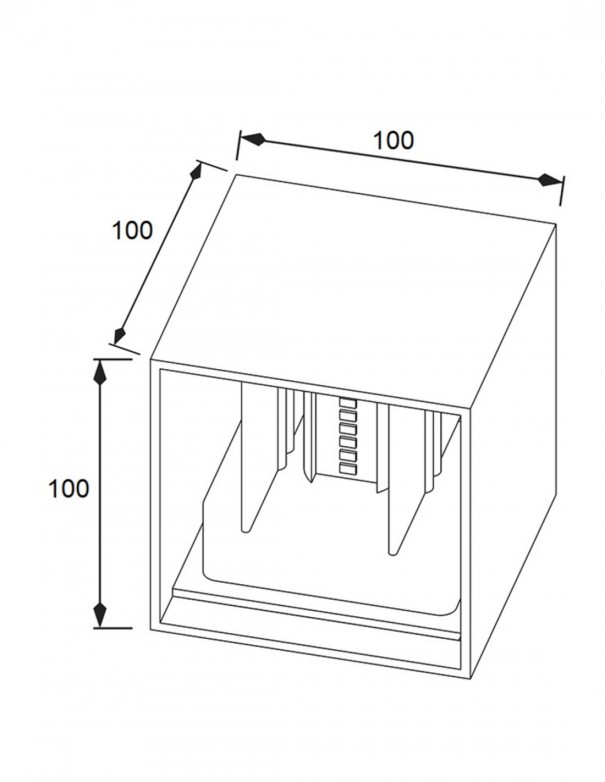 Apliques led con solapa orientable y protección IP54
