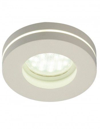 Empotrable de aluminio mecanizado en blanco