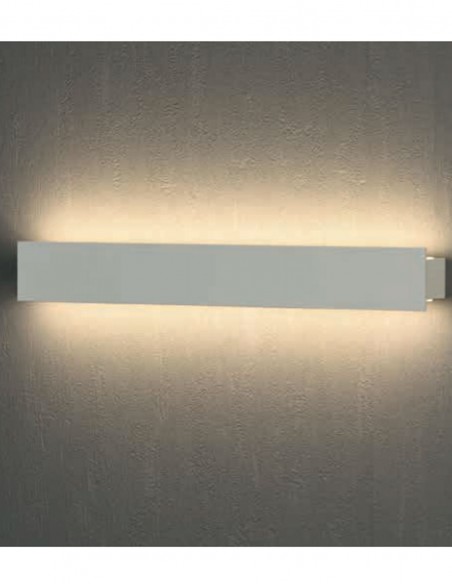 Aplique blancos rectangulares de led