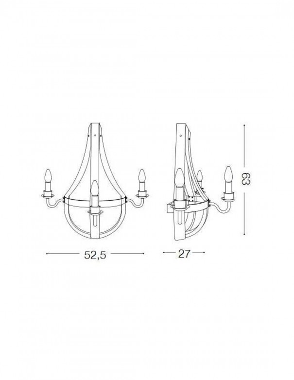 Decorativo aplique gran formato