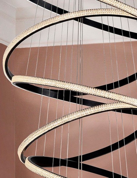 Lámpara Ring Schuller Dimable 3000K Bluetooth Google Home y Amazon Echo