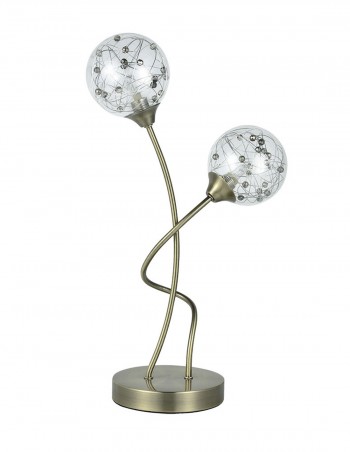 Oferta en lámparas de sobremesa de 2 luces