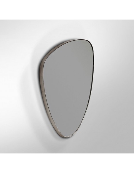 Espejo Orio Triangular Pan de Plata