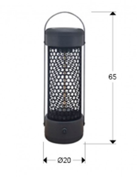 Estufa de Exterior Heat Black