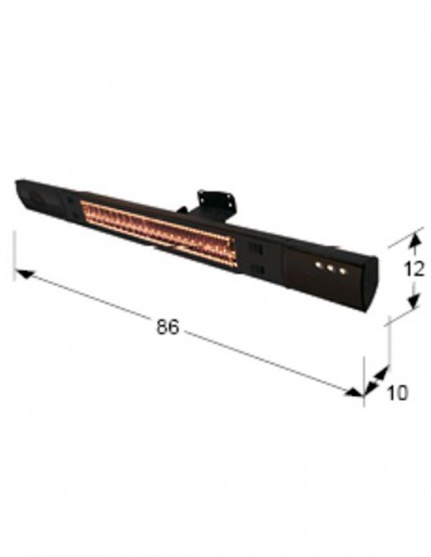 Estufa de Exterior con Altavoces...