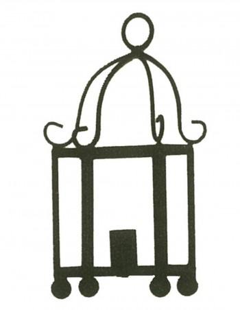 Apliques exterior forja