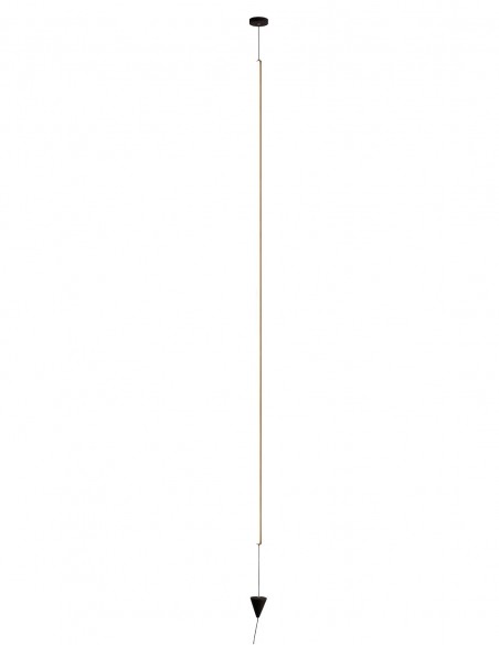 Vertical Lámpara de Suelo a Techo Blanco o Negro Mantra