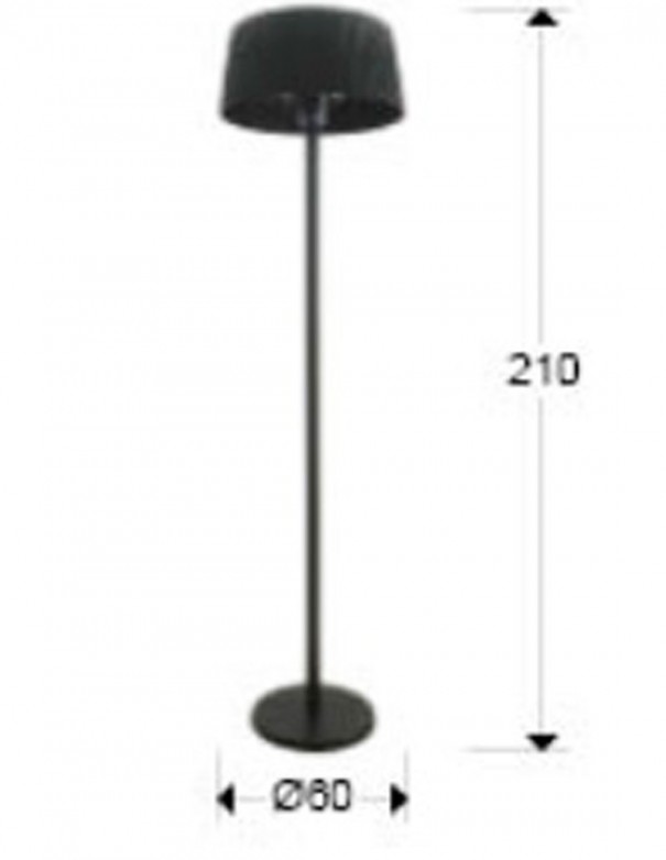 Estufa de Pie de Exterior Heat