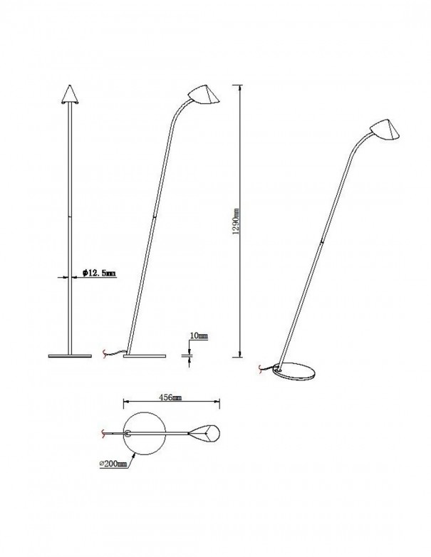 Capuccina Pie de Salón Negro Mantra