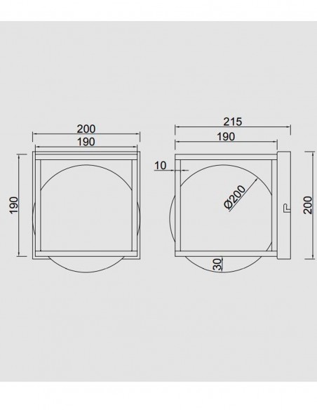 Mantra Desigual Aplique 13, 15 ó 20 cm