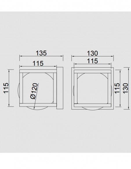 Mantra Desigual Aplique 13, 15 ó 20 cm