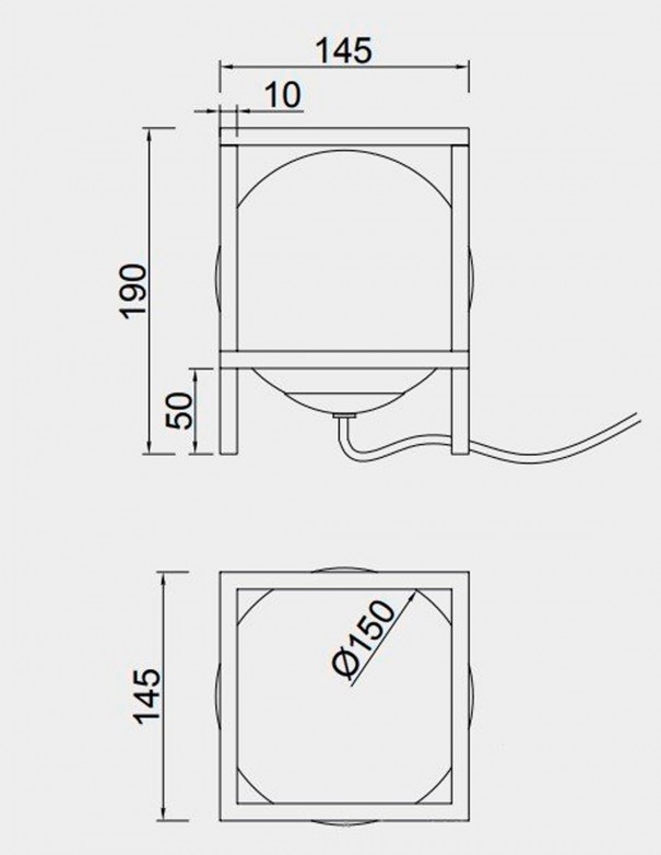 Mantra Desigual Sobremesa 19, 24 ó 35 cm