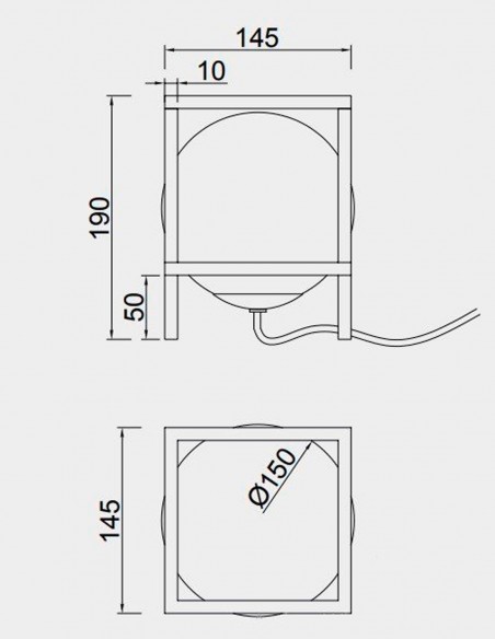Mantra Desigual Sobremesa 19, 24 ó 35 cm