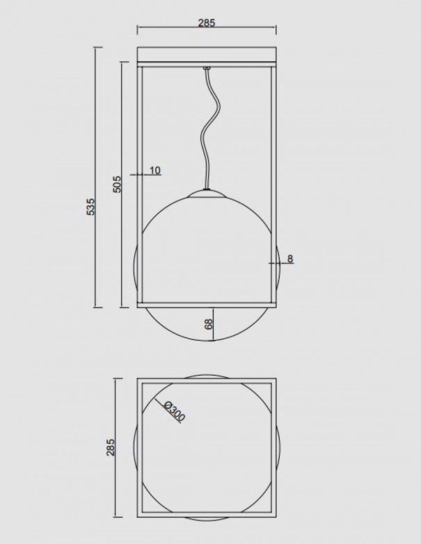 Mantra Desigual Plafón 1 Luz Alto 42...