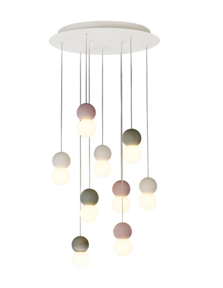 lámpara galaxia 9 luces