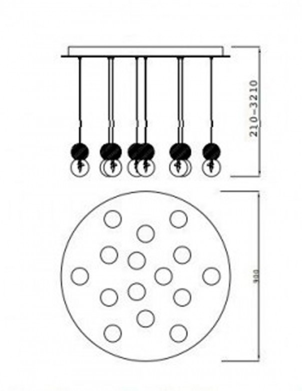Mantra Lámpara Hormigón