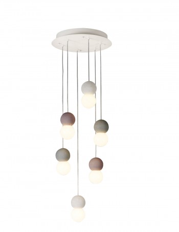 lámpara galaxia 6 luces