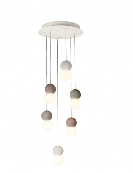 lámpara galaxia 6 luces