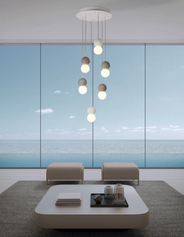 Mantra Lámpara Hormigón Galaxia