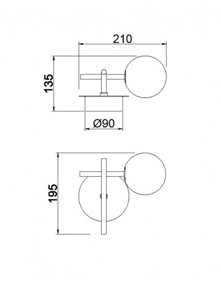 Mantra Cellar Aplique de Pared