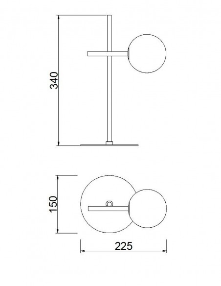 Mantra Cellar Lámpara de Mesa