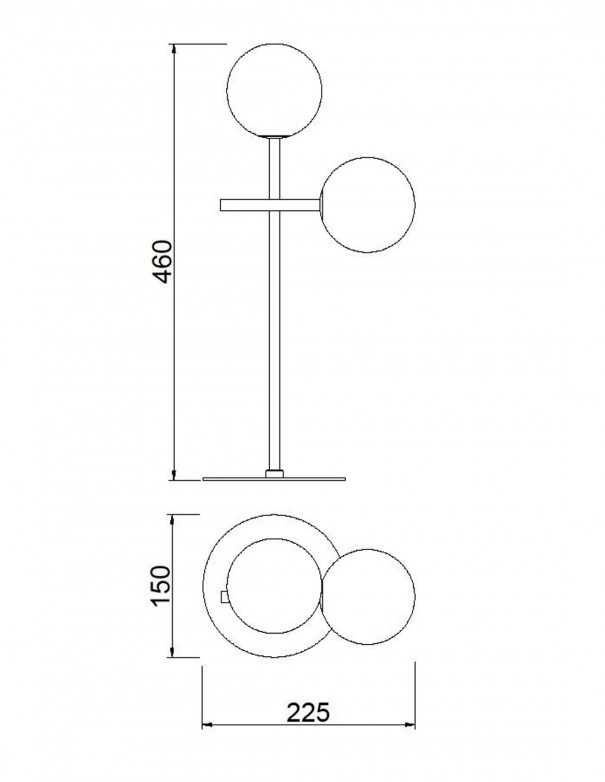 Mantra Cellar Lámpara de Sobremesa