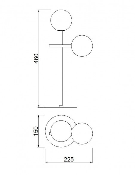 Mantra Cellar Lámpara de Sobremesa