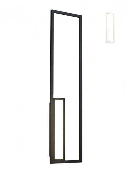 Mantra Boutique Aplique de Pared 38,5W Blanco o Negro