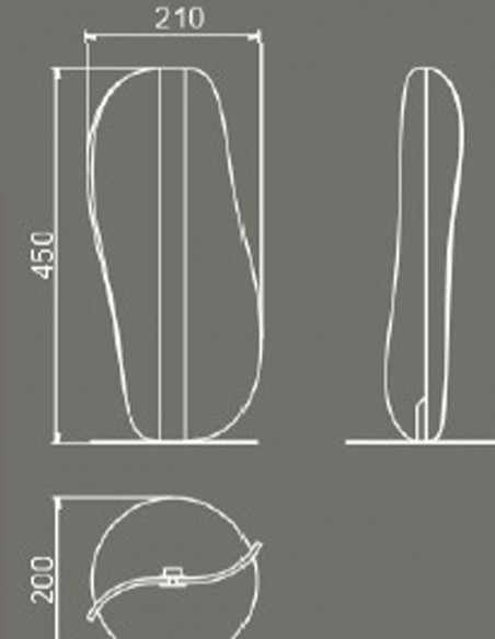 Mantra Bianca Lámpara Sobremesa