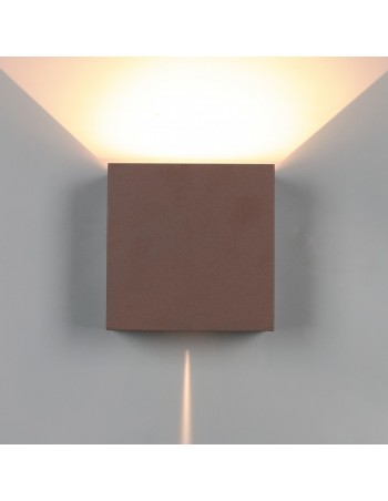 davos xl aplique exterior marrón mantra