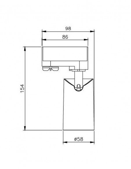 Mantra Sal Foco de Carril Blanco o Negro