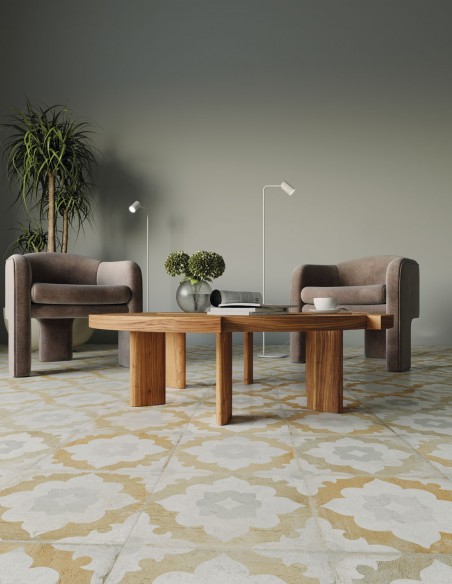 Mantra Sal Lámpara de Pie Blanco o Negro