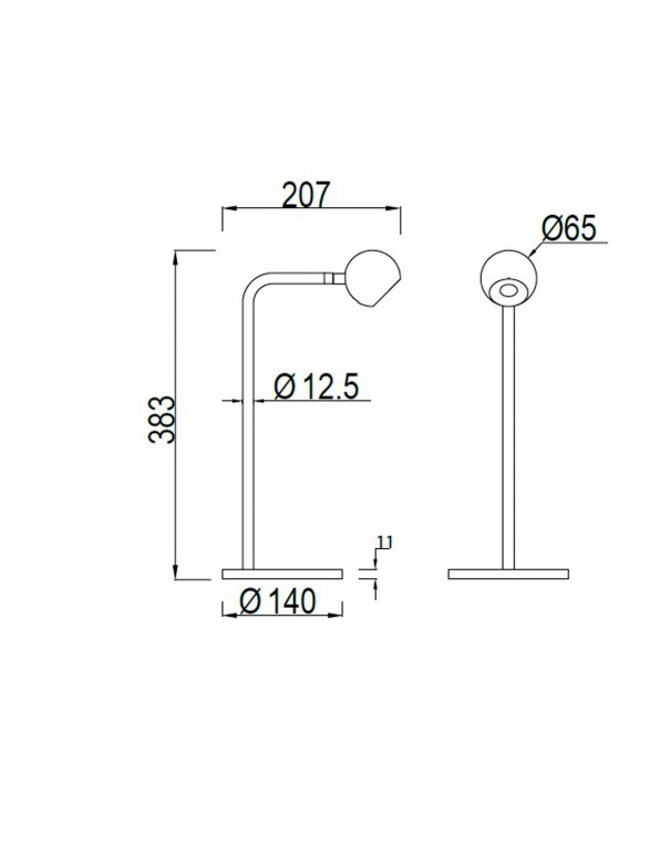 Mantra Eyes Lámpara de Mesa