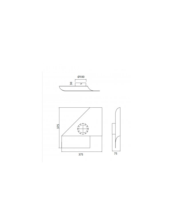 Mantra Luppi Aplique Negro