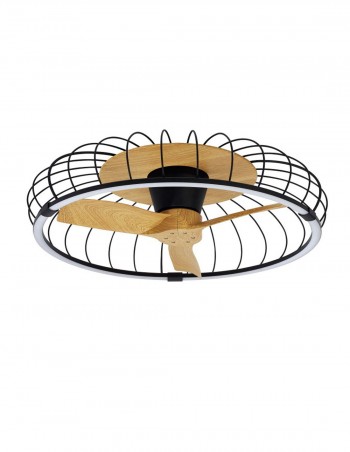 ventilador nature negro