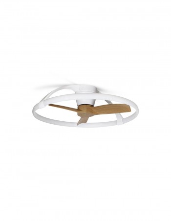 ventilador nepal blanco y haya