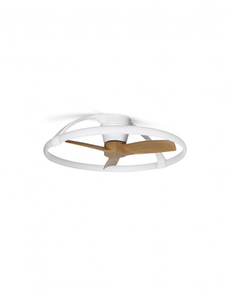 ventilador nepal blanco y haya