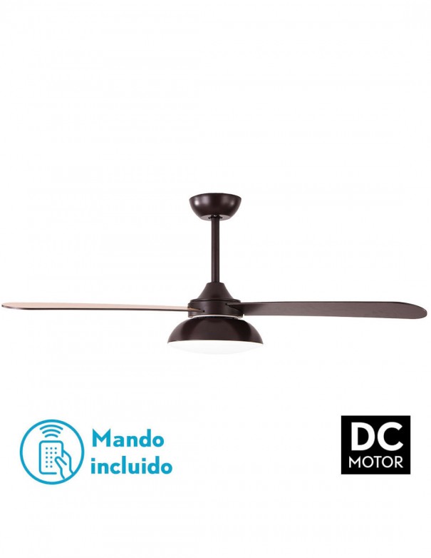 Umi Ventilador Marrón Fabrilamp