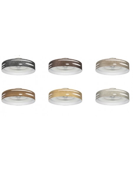 Lámpara de Pie a Juego con Ventilador Fabrilamp