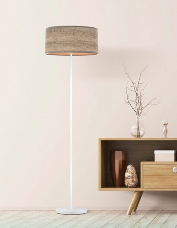 Jerte Lámpara de Pie Madera...