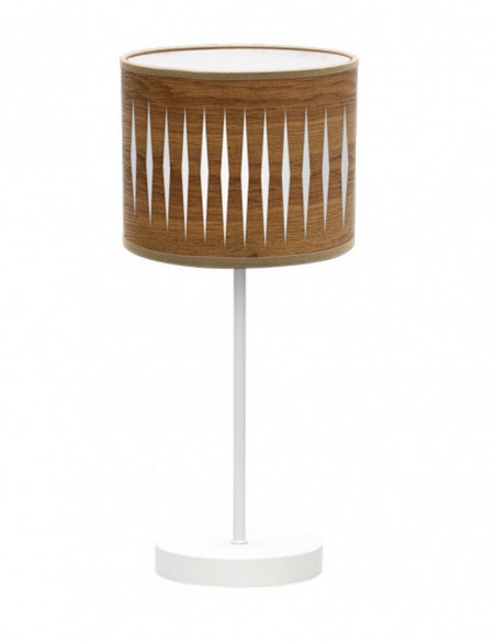 Sobremesa Pirón Fabrilamp Madera Oscura