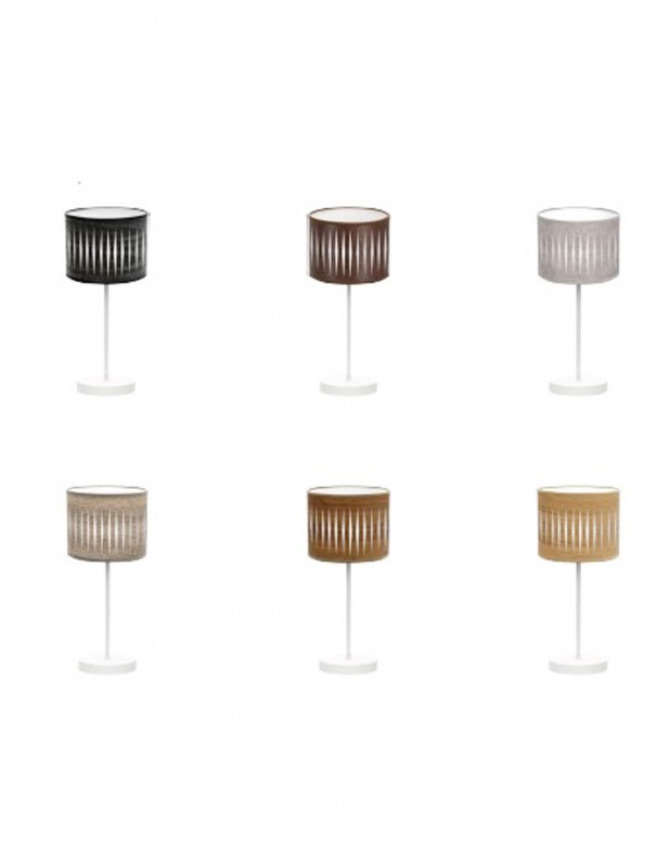 Sobremesa Pirón Fabrilamp Cemento Gris