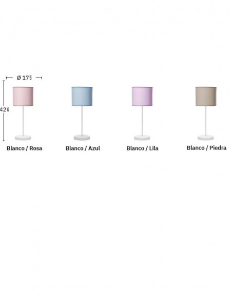 Ibor Lámpara de Sobremesa Infantil Fabrilamp